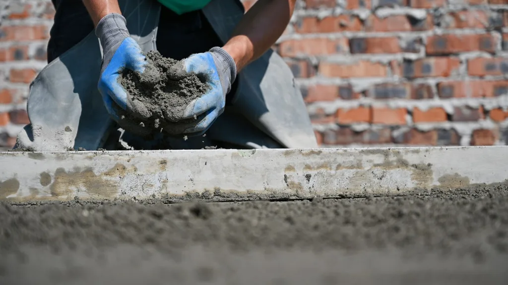 best london concrete - screed dry and liquid